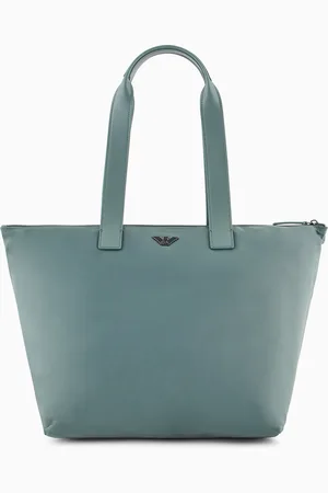 Emporio Armani Shopper media in nylon riciclato ASV