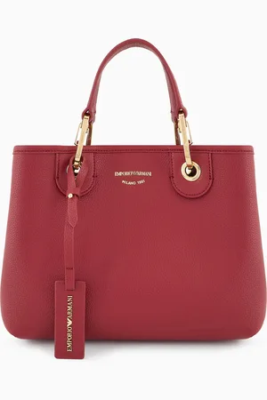 Emporio Armani Shopper piccola MyEA stampa cervo