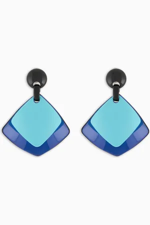 Emporio Armani Maxi orecchini pendenti bicolore Butterfly