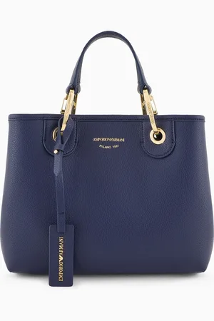 Emporio Armani Shopper piccola MyEA stampa cervo