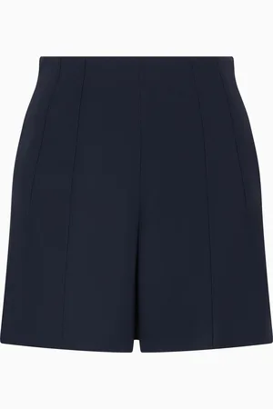 Emporio Armani Shorts in tessuto triacetato Icon