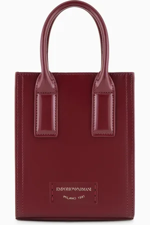 Emporio Armani Mini bag con tracolla finish spazzolato