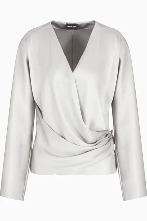 Giorgio Armani Camicia in doppio raso di seta