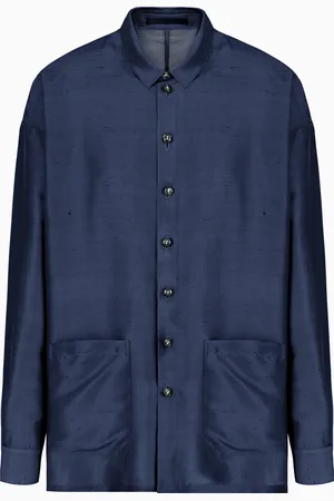 Giorgio Armani Giacca camicia in seta