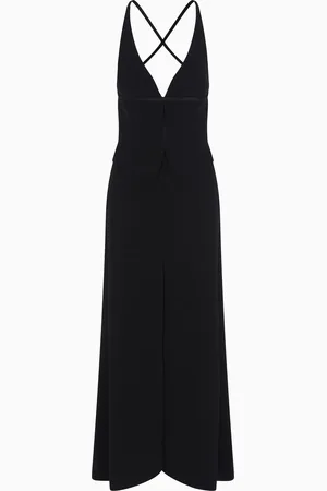 Giorgio Armani Abito lungo in cady di seta