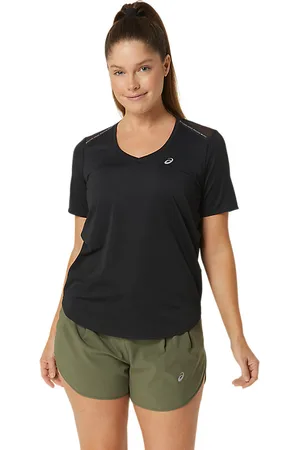 Asics ROAD V-NECK SS TOP