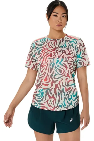 Asics ROAD ALL OVER PRINT SS TOP