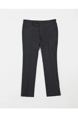 Bolongaro Pantaloni da abito skinny in tinta unita neri