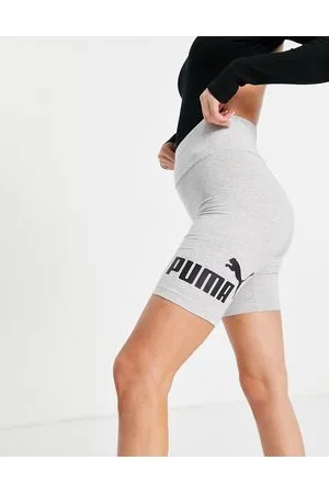 PUMA Essentials - Leggings corti grigi
