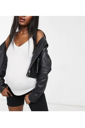 ASOS ASOS DESIGN Maternity - Ultimate - Canottiera bianca con scollo a V
