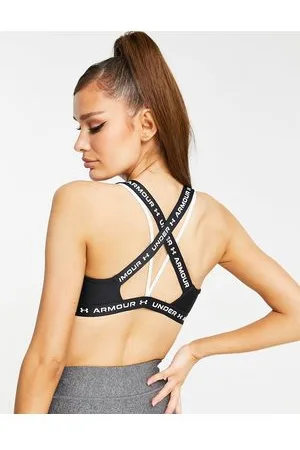 Under Armour Training - Reggiseno sportivo a sostegno leggero con incrocio sul retro