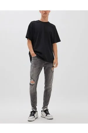Pull&Bear Premium - Jeans skinny scuro