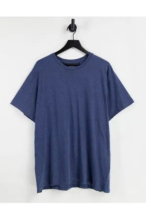 Brave Soul T-shirt oversize mélange