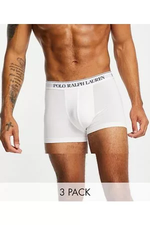 Ralph Lauren Confezione da 3 boxer aderenti bianchi