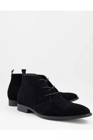 ASOS Chukka in camoscio sintetico neri