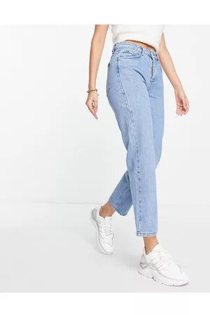 Bolongaro Montana - Jeans a vita alta dritti medio