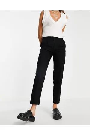 Bolongaro Lulu - Jeans affusolati a vita alta tinta unita