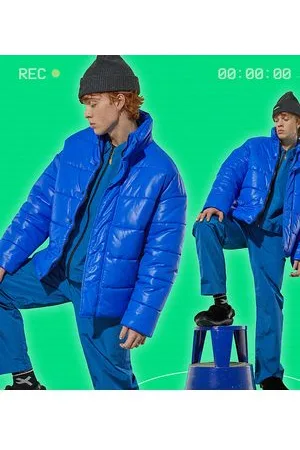 COLLUSION Unisex - Piumino oversize