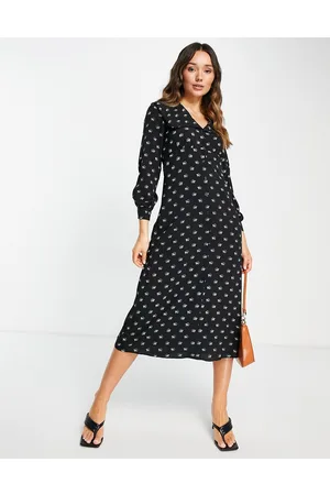 Whistles Izzy - Vestito con stampa grande di cavalli e colletto