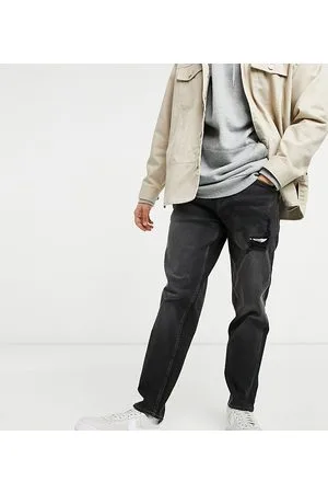 New Look Jeans dritti con strappi slavato
