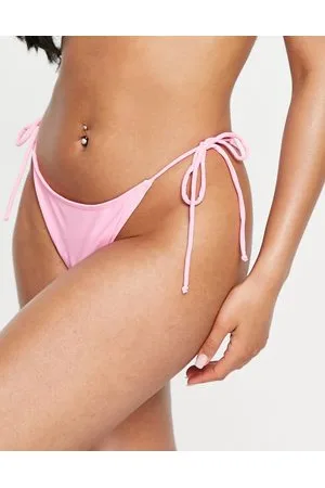 Missguided Slip bikini con laccetti laterali, colore