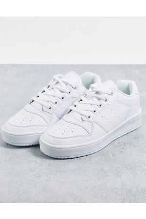 Truffle Collection Sneakers chunky flatform bianche