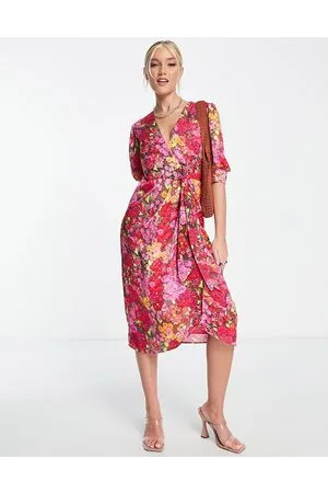 HOPE & IVY Vanessa - Vestito avvolgente