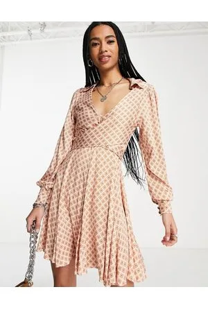 Free People It Takes Two - Vestito corto con stampa geometrica