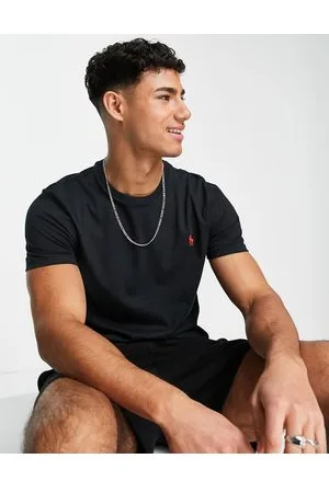 Ralph Lauren T-shirt girocollo vestibilità classica nera