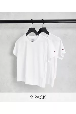 Champion Confezione da 2 t-shirt bianche