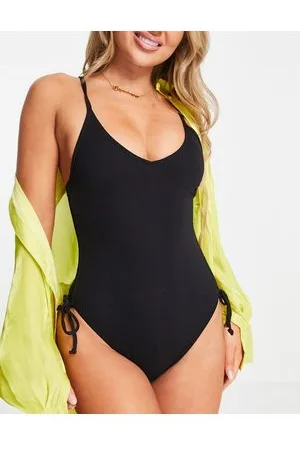 New Look Costume da bagno con lati arricciati