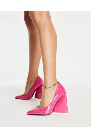 Ego As I Am - Scarpe vivo in vernice con tacco largo vistoso