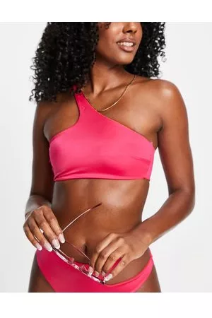 Dorina Muani - Top bikini monospalla double-face rosa