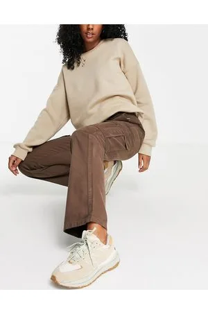 Stradivarius STR - Pantaloni cargo dritti slavato