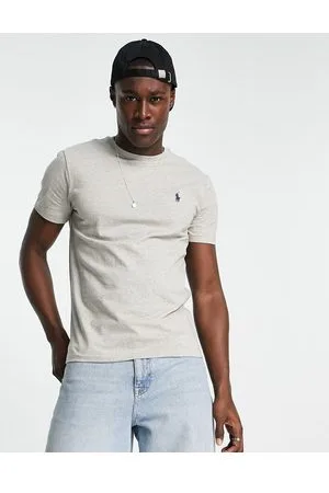 Ralph Lauren T-shirt slim girocollo grigia