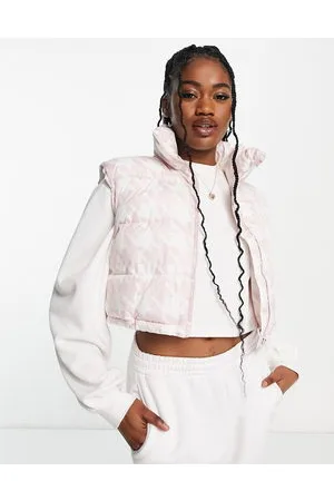 Urban Bliss Gilet imbottito pied de poule con cerniera lampo