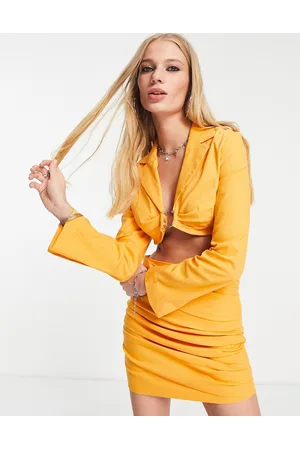 Bershka Blazer corto in coordinato