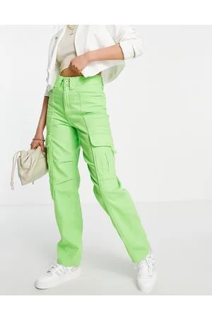 River Island Jeans cargo a vita alta acceso