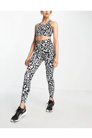 ASOS Leggings in animalier monocromatico modellanti sui glutei