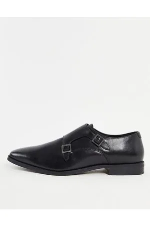 Red Tape Scarpe con fibbie in pelle nera