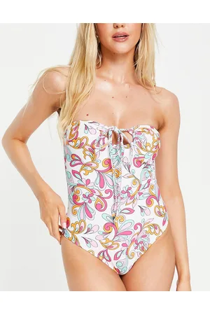 New Look Costume da bagno a fiori astratti