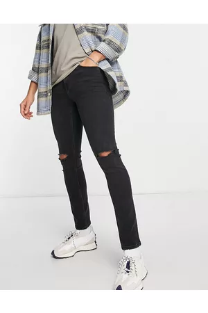 Dr Denim Chase - Jeans skinny strappati slavato