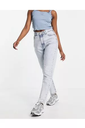 Dr Denim Nora - Mom jeans lavaggio candeggiato