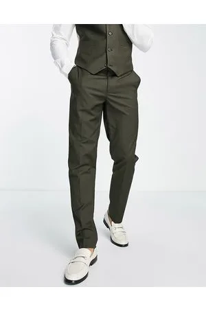 ASOS Pantaloni da abito slim kaki
