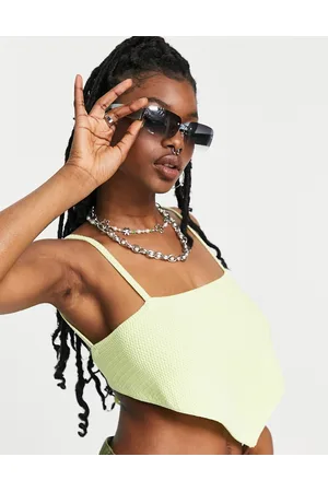 Weekday Top a canottiera in maglia all