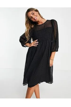 In wear InWear - Aizza - Vestito trasparente con vita arricciata a pois
