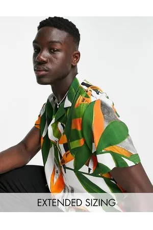 ASOS Camicia comoda con rever e stampa vintage a fiori