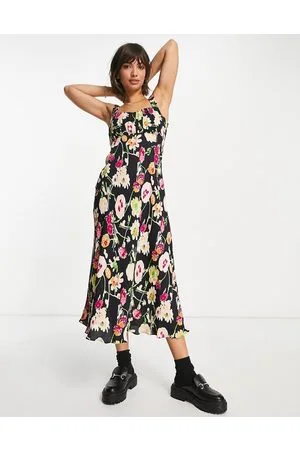 Whistles Maila - Vestito floreale nero