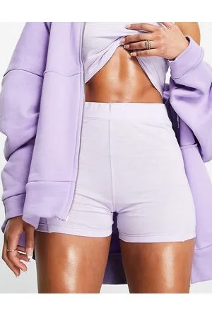 HIIT Shorts con cuciture lilla