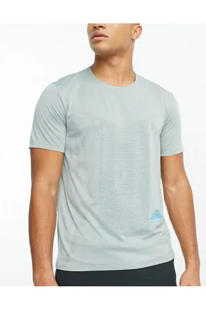 Nike Nike Trail Running - Rise 365 - T-shirt azzurra